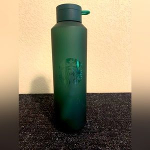 Starbucks titan plastic emerald green water bottle